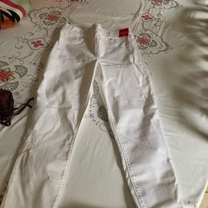New with tags NWT white spanx skinny jeans
